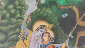 Traditional Pichwai painting art form