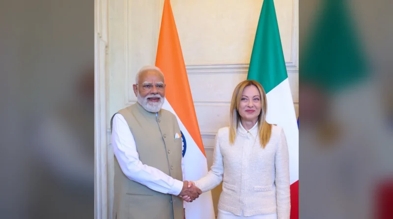 India and Italy Announce Special Strategic Partnership in Joint Declaration