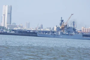 India’s Navy Commissioned First Stealth Frigate Dunagiri